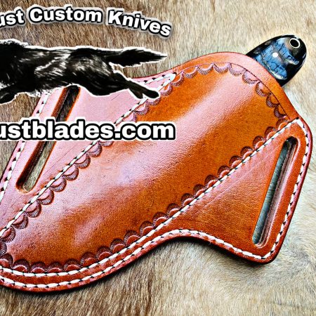 Black Smith Made Of Damascus Steel Full Tang Blade Bull Cutter Knife…