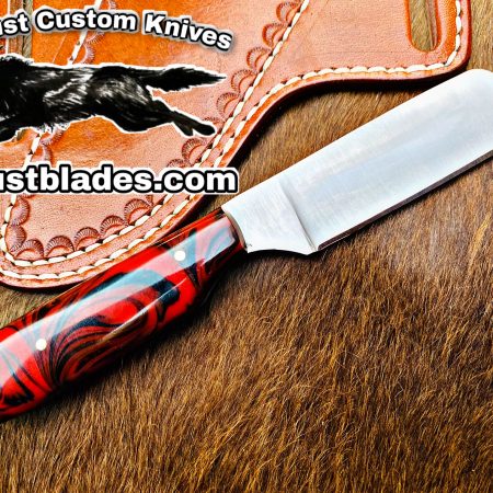 Black Smith Made Of D2 Steel Full Tang Blade Bull Cutter Knife…