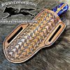 Black Smith Made Of Damascus Steel Full Tang Blade Bull Cutter Knife…