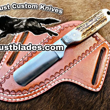 Black Smith Smith Made Of D2 Steel Full Tang Blade Bull Cutter Knife…