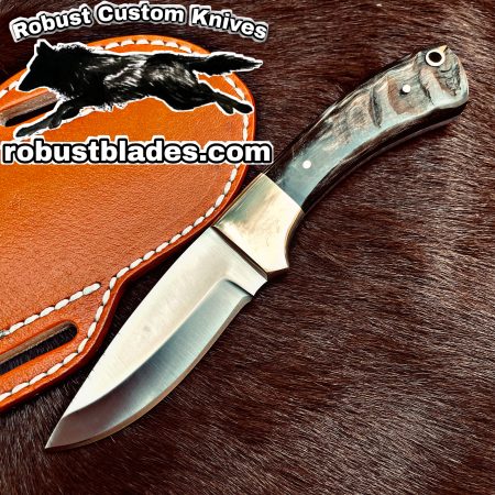 Black Smith Made Of Cowboy And Skinner Knife With D2 Steel…