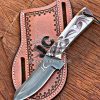 Black Smith Made Of 1080 C12 Steel Handmade Cowboy Knife Get Your Name Or Initial On The Blade And Sheath Just Write Your Initial In The Note…