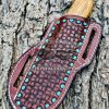 Black Smith Made Of Damascus Steel Handmade Cowboy Knife…