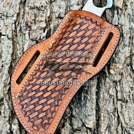 Black Smith Made Of Hawksbill Knife With File Stamp Steel…