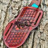 Black Smith Made Of Damascus Steel Handmade Cowboy Knife Get Your Name Or Initial On The Blade And Sheath Just Write Your Initial In The Note…