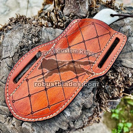 Black Smith Made Of Damascus Steel Handmade Cowboy Knife…