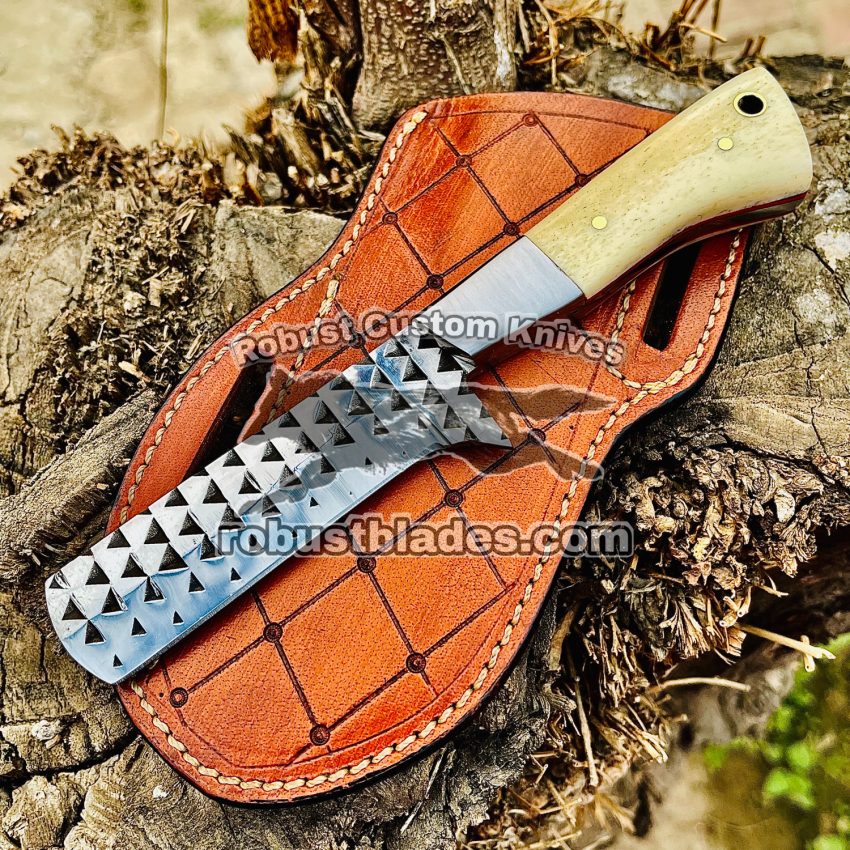 Black Smith Made Of Horse Rasp Steel Handmade Cowboy Knife…
