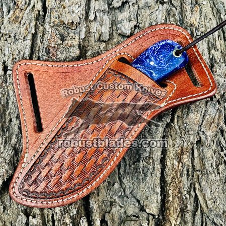 Black Smith Made Of Cowboy And Skinner Knife With Horse Rasp Steel…
