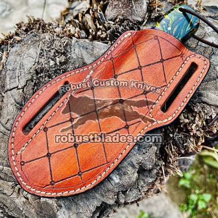 Black Smith Made Of Damascus Steel Handmade Cowboy Knife…