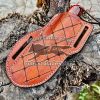 Black Smith Made Of Damascus Steel Handmade Cowboy Knife…