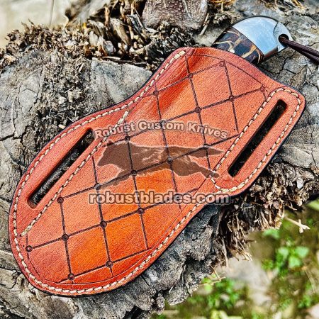 Black Smith Made Of Damascus Steel Handmade Cowboy Knife…