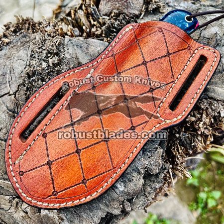 Black Smith Made Of Damascus Steel Handmade Cowboy Knife…