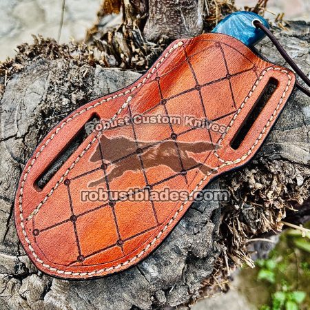 Black Smith Made Of Damascus Steel Handmade Cowboy Knife…