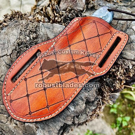 Black Smith Made Of Damascus Steel Handmade Cowboy Knife…
