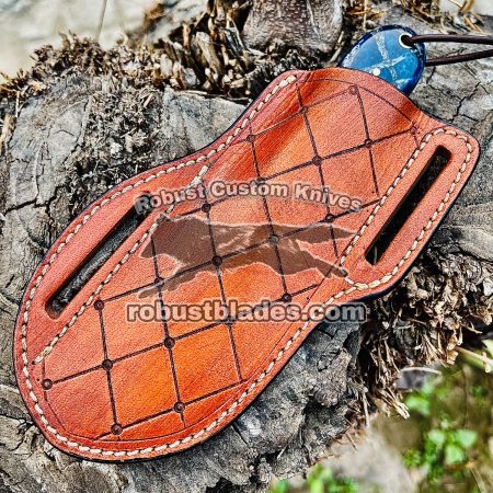 Black Smith Made Of Damascus Steel Handmade Cowboy Knife…