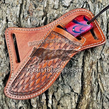 Black Smith Made Of Cowboy And Skinner Knife With Horse Rasp Steel…