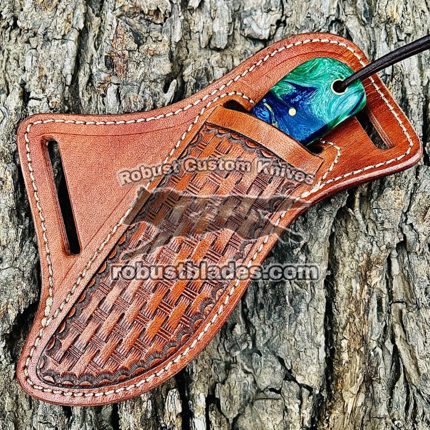 Black Smith Made Of Cowboy And Skinner Knife With Horse Rasp Steel…
