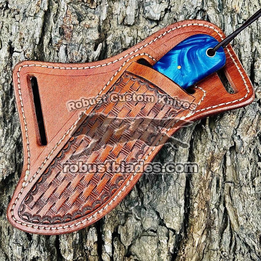 Black Smith Made Of Cowboy And Skinner Knife With Horse Rasp Steel…